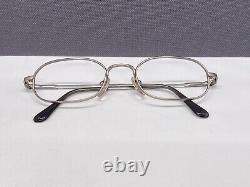 Giorgio Armani Eyeglasses Frames Round Oval Silver Full Rim Rectangular 291