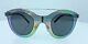 Giorgio Armani Full Rimmed Silver / Black Women's Sunglasses Ar 6033 3015/87