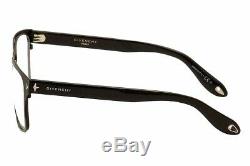 Givenchy Eyeglasses GV 0011 GV/0011 10G Black/Silver Full Rim Optical Frame 55mm