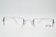 Glasses Flair 453 Silver Black White Half-rim Eyeglasses Frame New