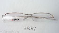 Glasses Metal Glasses half Rim Silver Plastikbügel Mainhatten Frame Size