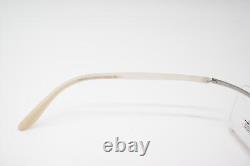 Glasses Silhouette SPX 1525 Transparent Silver half Rim Frames New