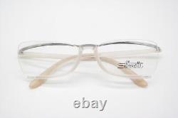 Glasses Silhouette SPX 1525 Transparent Silver half Rim Frames New