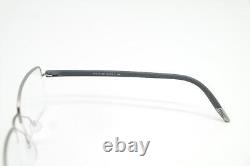 Glasses Silhouette SPX 5419 TITAN Silver Gray Half-Rim Eyeglass Frame New