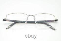 Glasses Silhouette SPX 5419 TITAN Silver Gray Half-Rim Eyeglass Frame New