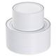 Goodluck 200pcs Silver Plastic Plates, Heavy Duty Disposable Silver Plates Wit