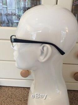 Great Emporio Armani Silver/blue Half Rim Prescription Glasses Frames Used