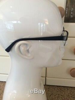 Great Emporio Armani Silver/blue Half Rim Prescription Glasses Frames Used