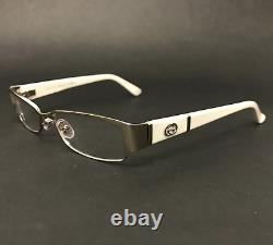 Gucci Eyeglasses Frames GG 2910 C6C Ivory Silver Cat Eye Full Rim 52-17-135
