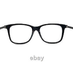 Gucci Eyeglasses Frames GG0018O 005 Black Silver Square Full Rim 54-18-140