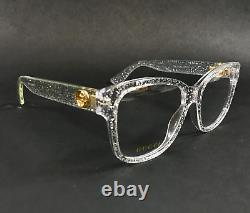 Gucci Eyeglasses Frames GG0038ON 006 Shiny Glitter Silver Full Rim 54-17-140