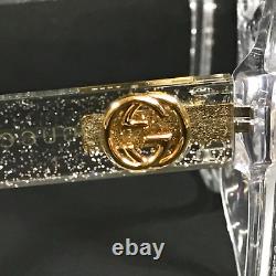 Gucci Eyeglasses Frames GG0038ON 006 Shiny Glitter Silver Full Rim 54-17-140