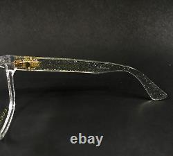 Gucci Eyeglasses Frames GG0038ON 006 Shiny Glitter Silver Full Rim 54-17-140