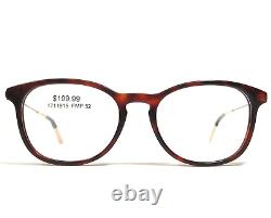 Gucci Eyeglasses Frames GG1048S 002 Brown Tortoise Silver Full Rim 52-19-145