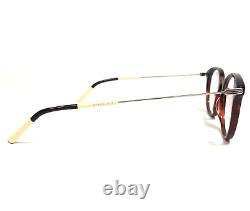 Gucci Eyeglasses Frames GG1048S 002 Brown Tortoise Silver Full Rim 52-19-145