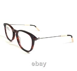 Gucci Eyeglasses Frames GG1048S 002 Brown Tortoise Silver Full Rim 52-19-145