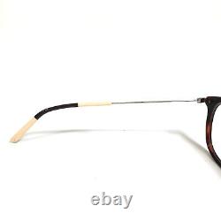 Gucci Eyeglasses Frames GG1048S 002 Brown Tortoise Silver Full Rim 52-19-145