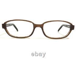 Gucci Eyeglasses Frames GG2446 7TF Brown Silver Rectangular Full Rim 51-16-125