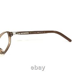 Gucci Eyeglasses Frames GG2446 7TF Brown Silver Rectangular Full Rim 51-16-125