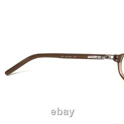 Gucci Eyeglasses Frames GG2446 7TF Brown Silver Rectangular Full Rim 51-16-125