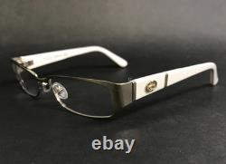 Gucci Eyeglasses Frames GG2910 C6C Ivory Antique Silver Half Rim 52-17-135