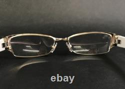 Gucci Eyeglasses Frames GG2910 C6C Ivory Antique Silver Half Rim 52-17-135