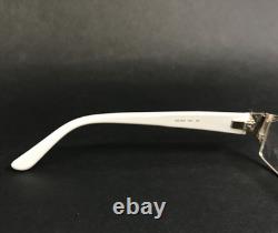 Gucci Eyeglasses Frames GG2910 C6C Ivory Antique Silver Half Rim 52-17-135