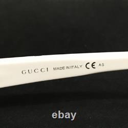 Gucci Eyeglasses Frames GG2910 C6C Ivory Antique Silver Half Rim 52-17-135