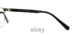 Gucci GG 0718O 002 Eyeglasses Glasses Matte Black with Silver GG Logo 53-17-140