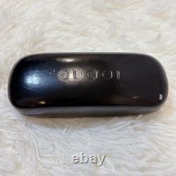 Gucci GG 1709/S Sunglasses Half-Rim Brown Y2K 00s Vintage Eyewear Japan