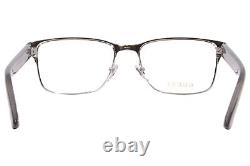 Gucci GG0750O 008 Eyeglasses Men's Silver/Grey Full Rim Rectangle Shape 56mm