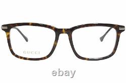 Gucci GG0920O 002 Eyeglasses Men's Silver Full Rim Optical Frame 53mm