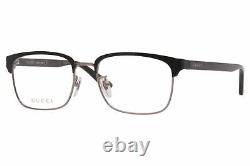 Gucci GG0934OA 003 Eyeglasses Men's Black/Havana Full Rim Optical Frame 54mm