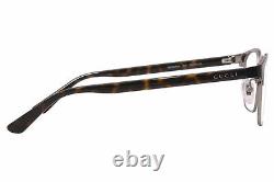 Gucci GG0934OA 003 Eyeglasses Men's Black/Havana Full Rim Optical Frame 54mm