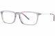 Gucci Gg1056oa 003 Eyeglasses Frame Men's Silver Full Rim Rectangular 56mm
