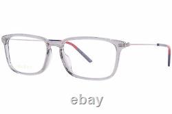 Gucci GG1056OA 003 Eyeglasses Frame Men's Silver Full Rim Rectangular 56mm