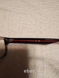 Gucci Men's Eyeglasses Frames GG0752 003 Shiny Silver