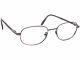 Gucci Vintage Eyeglasses Gg 1629 3ve Pewter Full Rim Frame Italy 5019 135