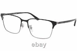 Gucci Web GG0756OA 003 Eyeglasses Men's Black/Silver Full Rim Optical Frame 56mm