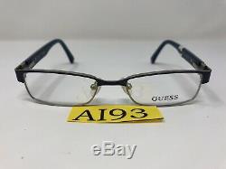 Guess Eyewear Eyeglasses Frame GU9061 BLSI 46-16-130 Blue/Silver Full Rim AI93