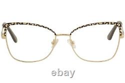 Guess GU2716 001 Black & Gold Metal Cat Eye Optical Eyeglasses Frame 56-16-140