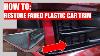 How To Restore Faded Plastic Car Trim Diy Howto Cerakote Restoring Cardetailing