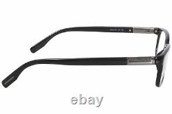 Hugo Boss 0604 807 Eyeglasses Men's Black/Silver Full Rim Optical Frame 54mm