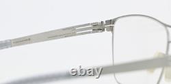 IC! BERLIN Eyeglasses Jana M. Pearl Silk Matte Silver Pilot Square Lightweigh
