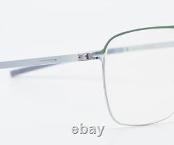 IC! BERLIN Glasses Bayamo Silver Morning Dew Pilot Square Lightweight Fine