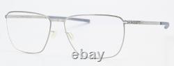 IC! BERLIN Glasses Khamseen Chrome Gloss Square Lightweight Flexible Fine