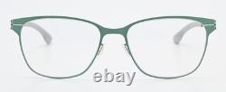 IC! BERLIN Glasses Mila Z. Silver Morning Dew Green Matte Square