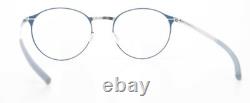 IC! BERLIN Glasses Model Etesians Harbor Silver Blue Flexible 49-19 145 Woman
