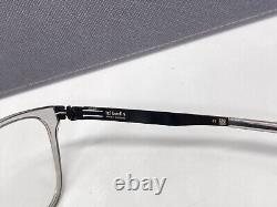 Ic! Berlin Eyeglasses Frames men Large Clear Silver Rectangular Square Mr. Bice