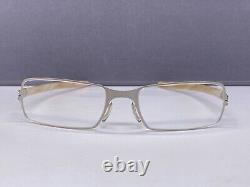 Ic! Berlin Eyeglasses Frames men Silver Grey Matte Rectangular Friesoythe